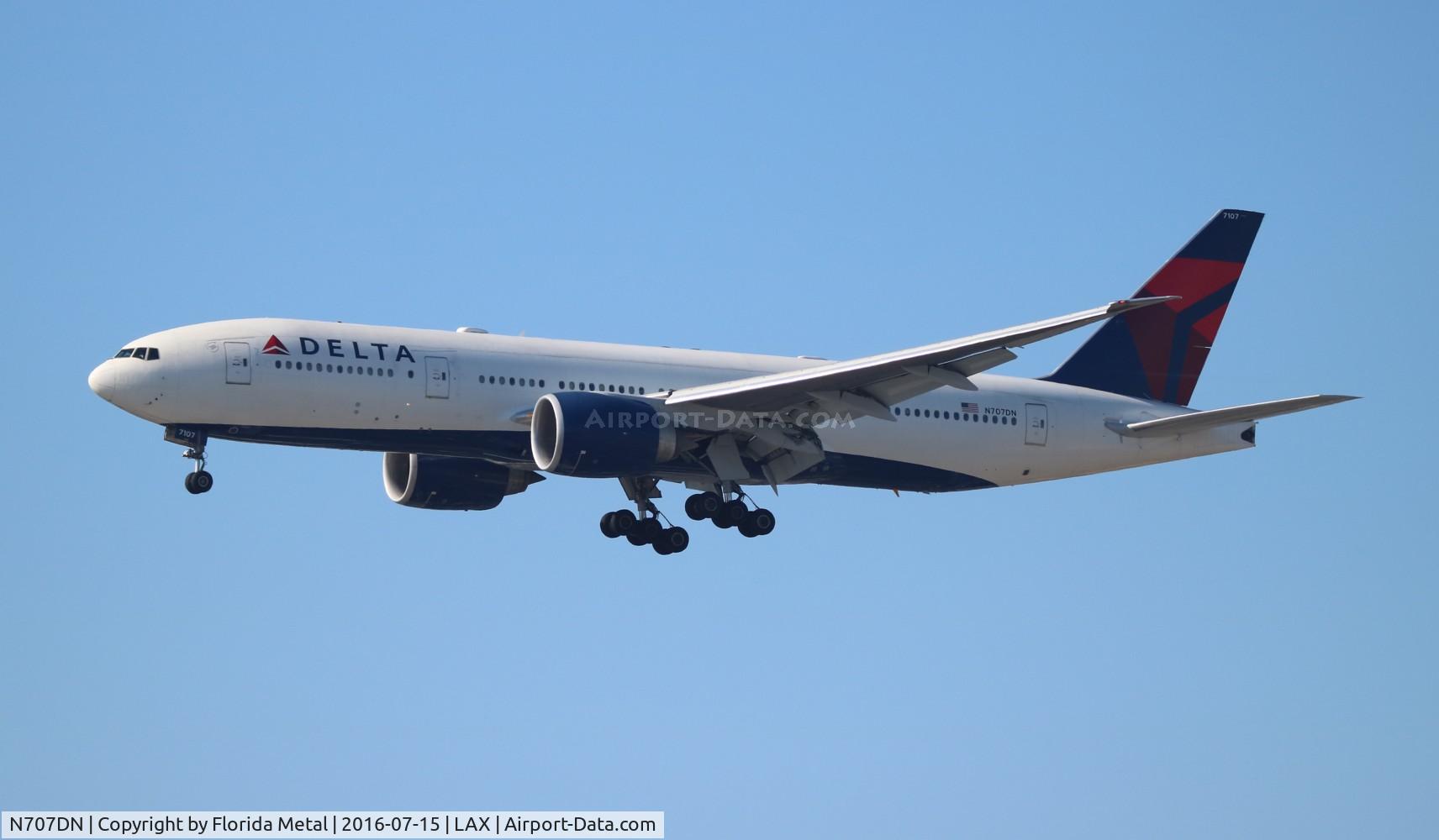 N707DN, 2009 Boeing 777-232/LR C/N 39091, Delta