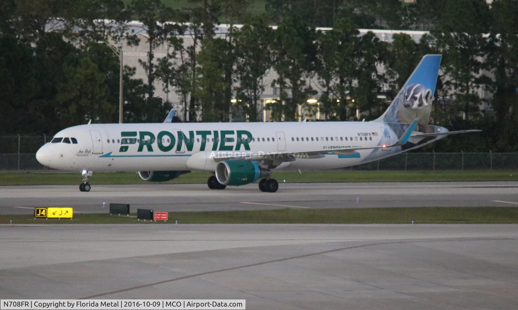 N708FR, 2016 Airbus A321-211 C/N 7042, Joe Bob
