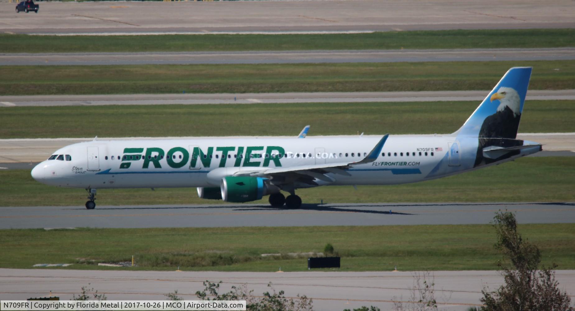 N709FR, 2016 Airbus A321-211 C/N 7097, Steve The Eagle