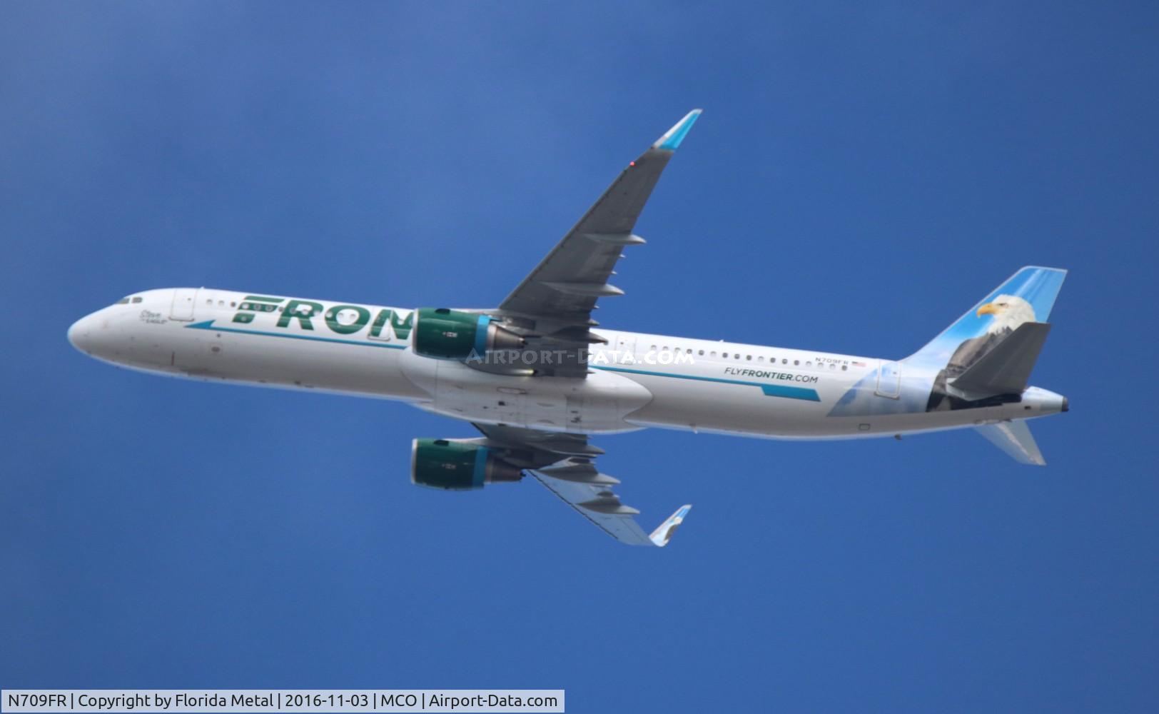 N709FR, 2016 Airbus A321-211 C/N 7097, Steve The Eagle