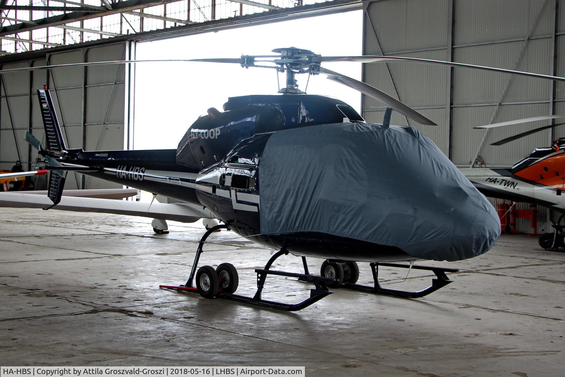 HA-HBS, 1989 Aerospatiale AS-355F-2 Ecureuil 2 C/N 5401, LHBS Budaörs Airport, Hungary