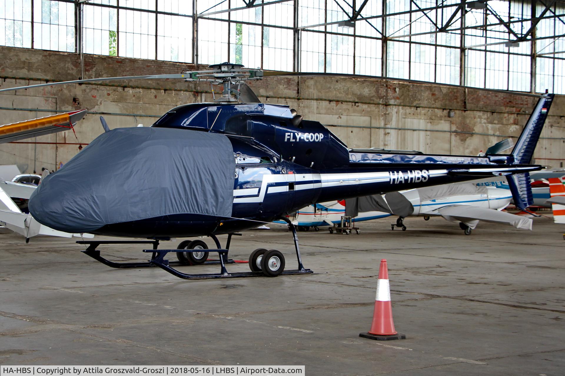 HA-HBS, 1989 Aerospatiale AS-355F-2 Ecureuil 2 C/N 5401, LHBS Budaörs Airport, Hungary