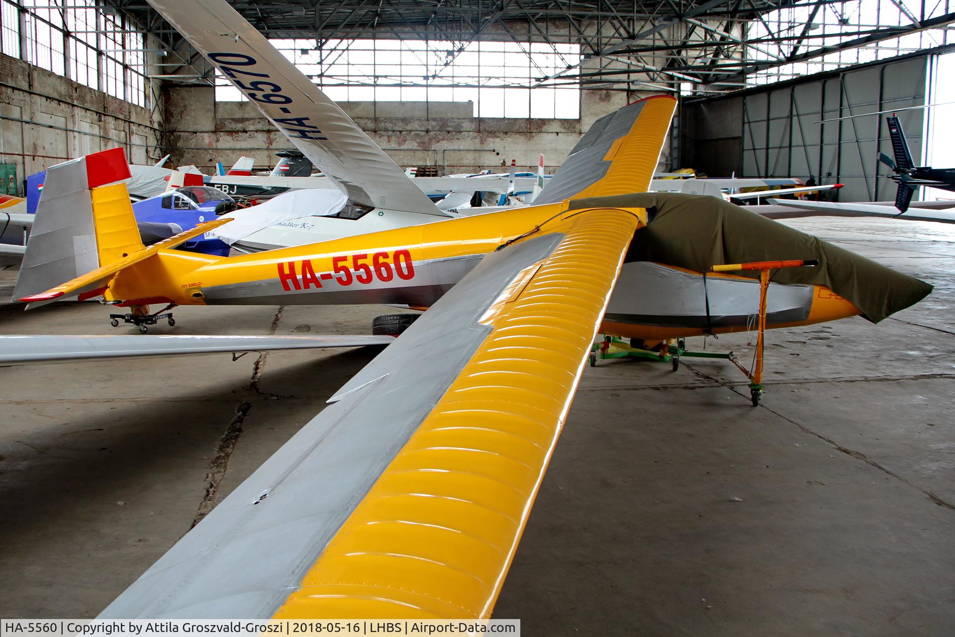HA-5560, 1988 Rubik R-26SU Góbé 82 C/N AA800063, LHBS Budaörs Airport, Hungary