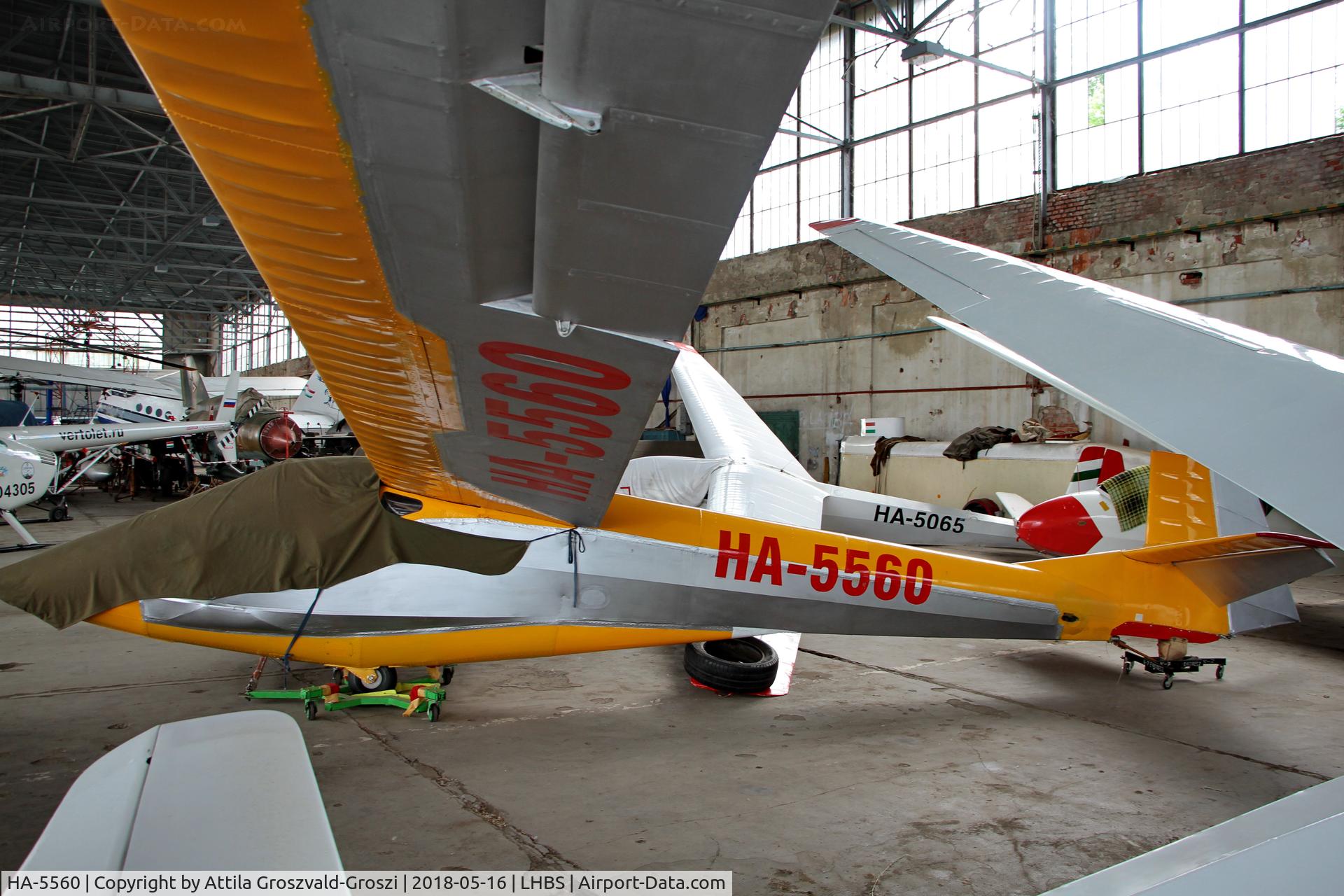 HA-5560, 1988 Rubik R-26SU Góbé 82 C/N AA800063, LHBS Budaörs Airport, Hungary