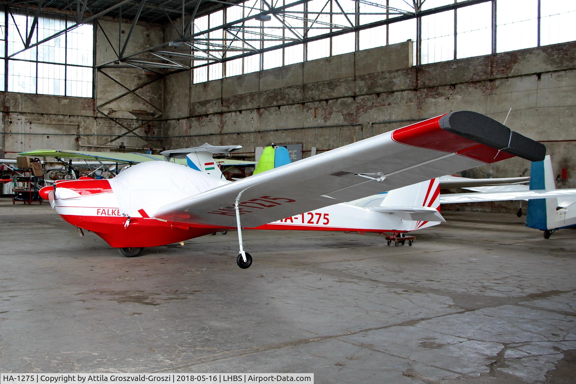 HA-1275, 1976 Scheibe SF-25C Falke C/N 44172, LHBS Budaörs Airport, Hungary
