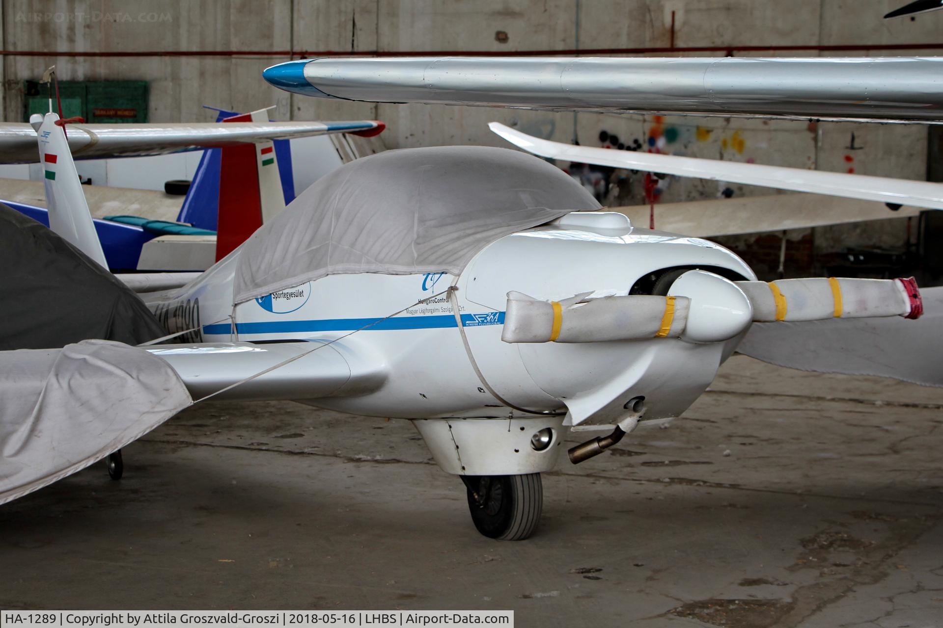 HA-1289, 1981 Scheibe SF-36A Dimona C/N 4101, LHBS Budaörs Airport, Hungary