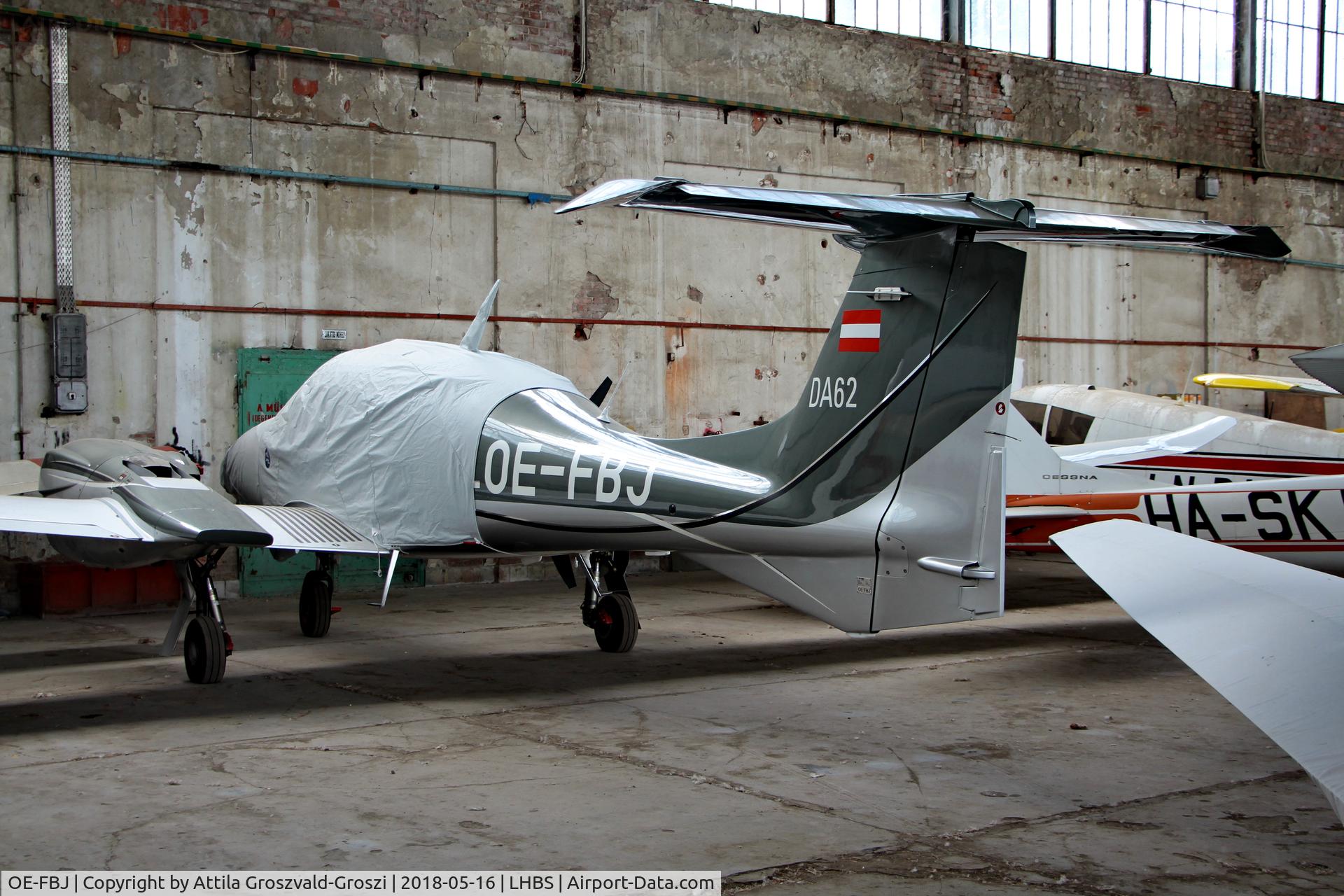 OE-FBJ, 2017 Diamond DA-62 C/N 62.049, LHBS Budaörs Airport, Hungary