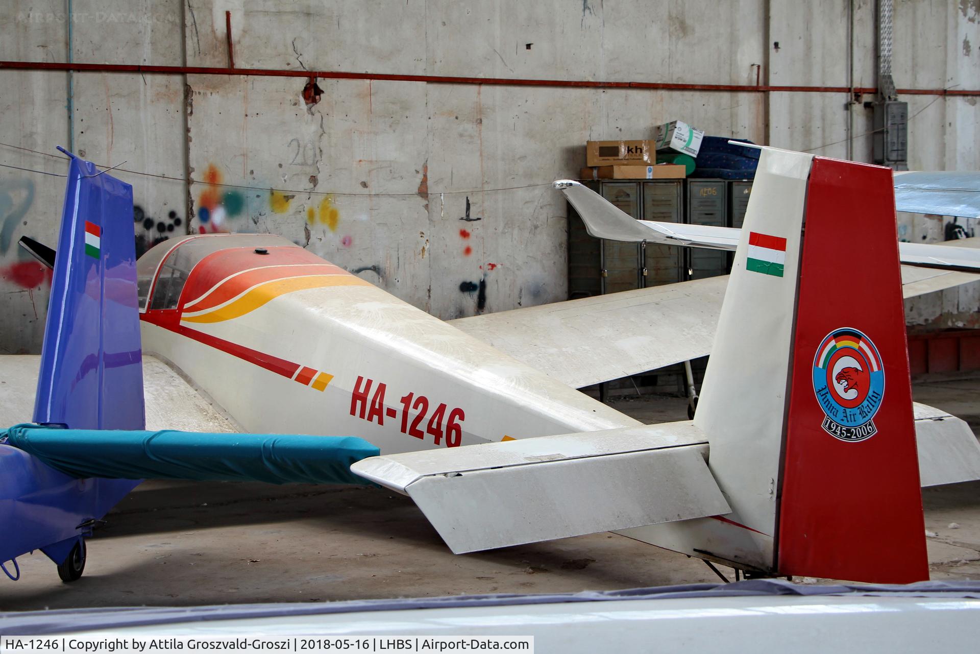 HA-1246, 1971 Sportavia-Putzer SF-25B Falke C/N 4837, LHBS Budaörs Airport, Hungary