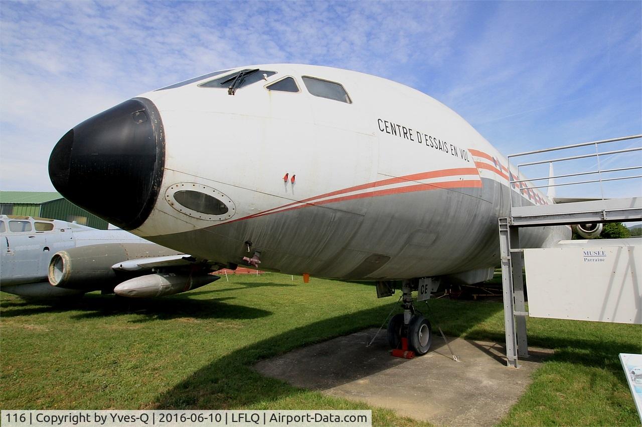 116, 1955 Sud Aviation SE-210 Caravelle III C/N 116, Sud Aviation SE-210 Caravelle III, Musée Européen de l'Aviation de Chasse at Montélimar-Ancône airfield (LFLQ)