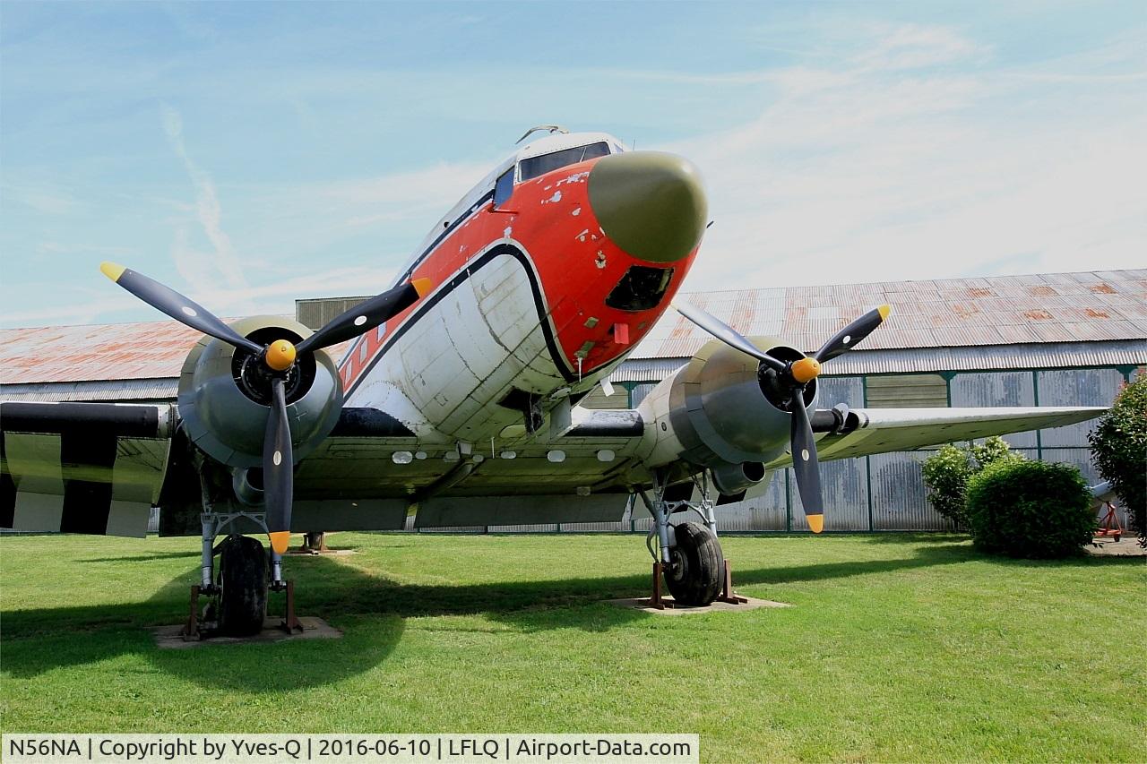 N56NA, 1942 Douglas DC-3A-S1C3G C/N 4979, Douglas DC-3A-S1C3G, Musée Européen de l'Aviation de Chasse, Montélimar-Ancône airfield (LFLQ)