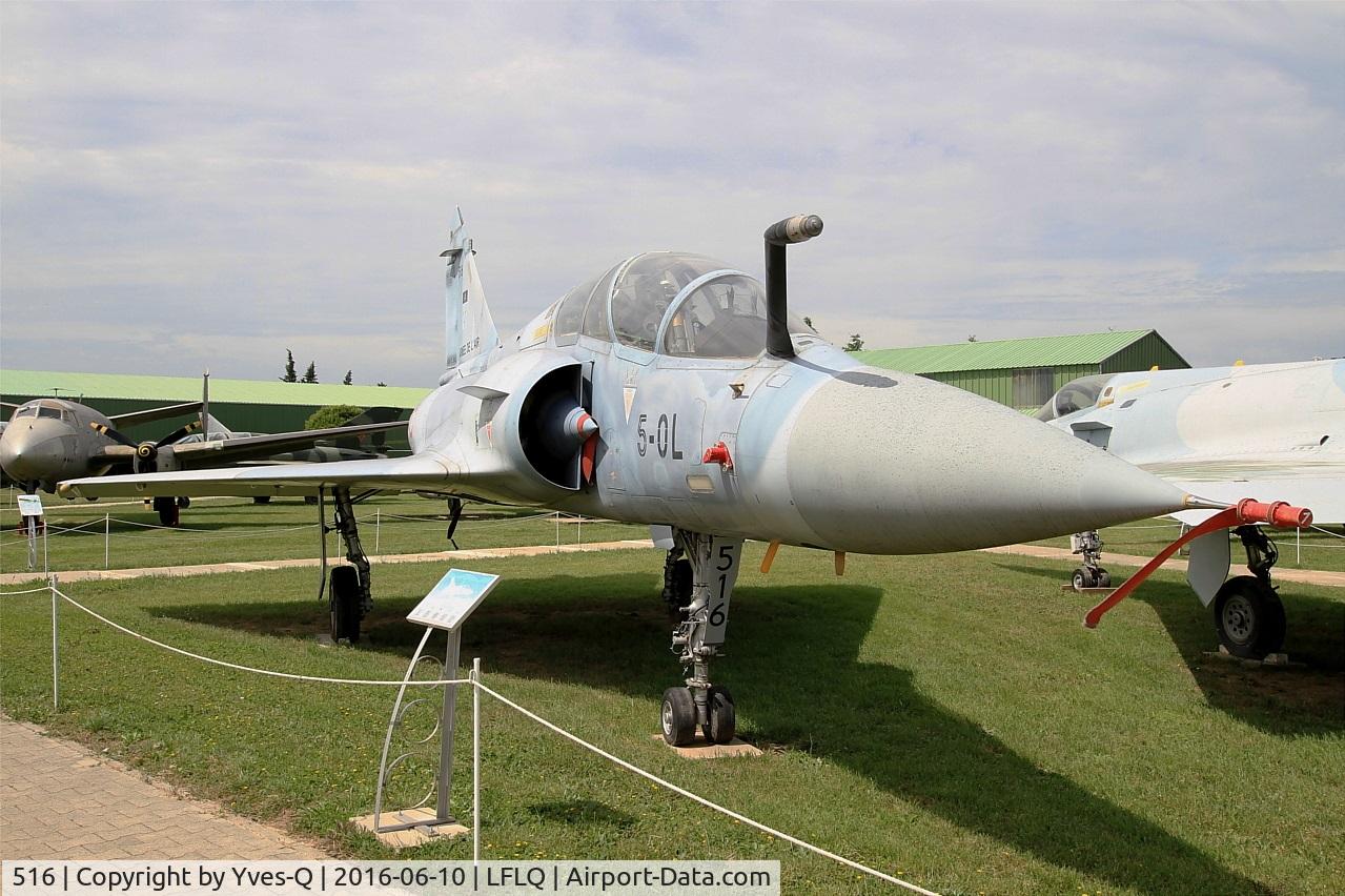 516, Dassault Mirage 2000B C/N 199, Dassault Mirage 2000B, Musée Européen de l'Aviation de Chasse, Montélimar-Ancône airfield (LFLQ)