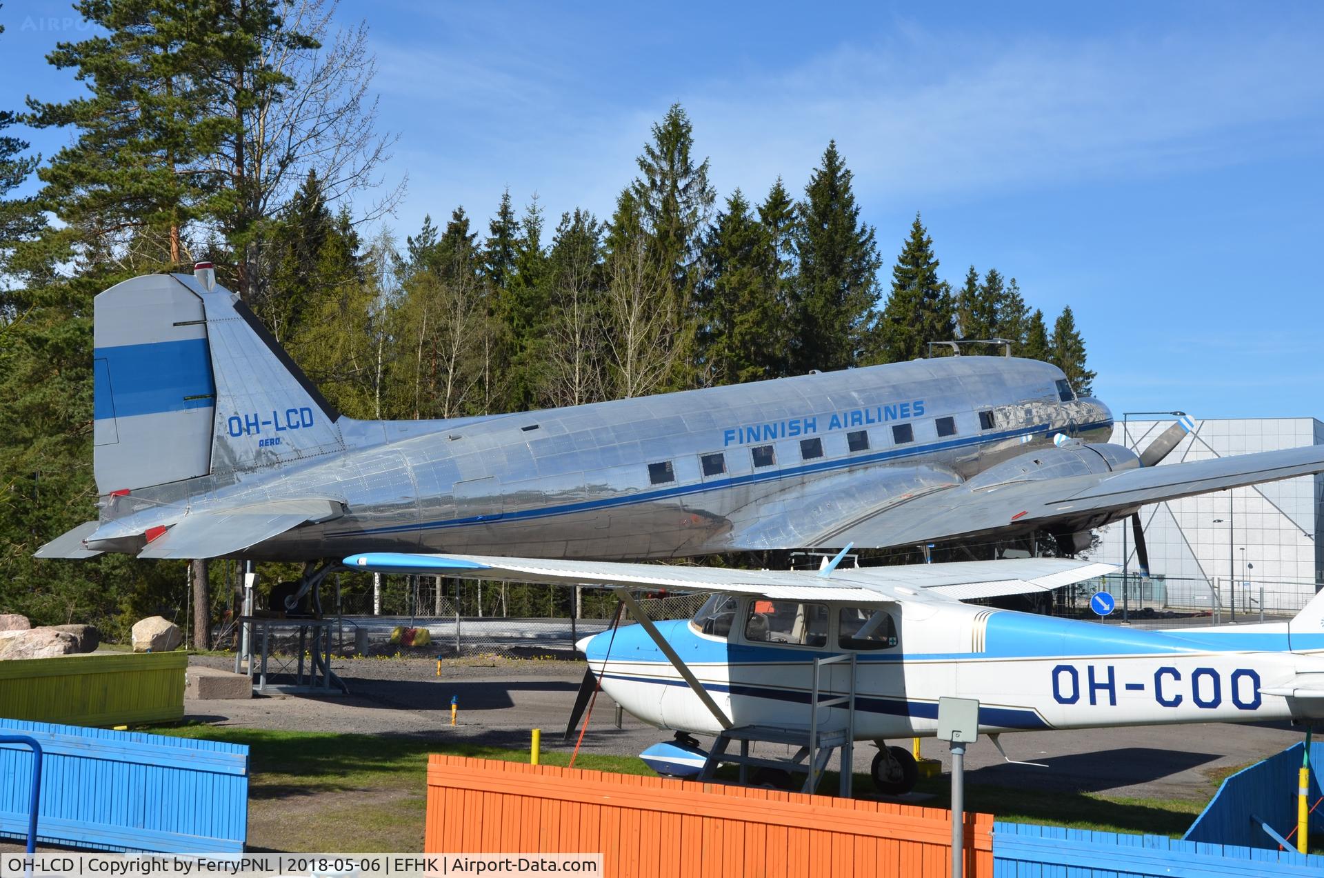 OH-LCD, 1943 Douglas C-47A-75-DL C/N 19309, Beautiful restored DC3 (C-47) at the Helsinki Aviation Museum