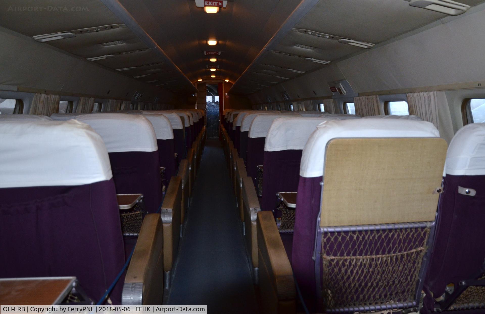 OH-LRB, 1953 Convair CV-440-40 (CV-340-40) C/N 73, Finnair's CV440 interior.