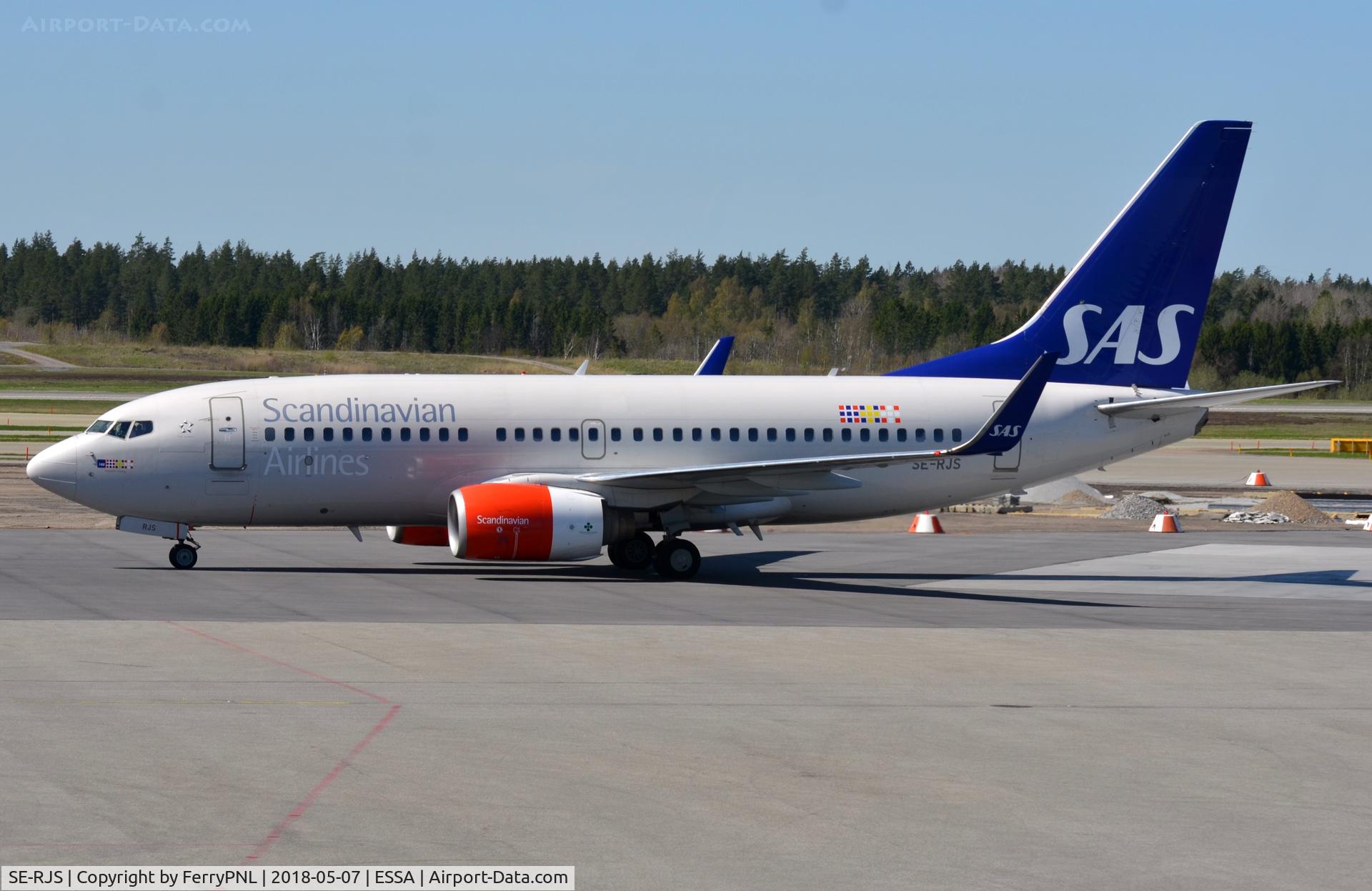 SE-RJS, 2006 Boeing 737-76N C/N 32684, SAS B737