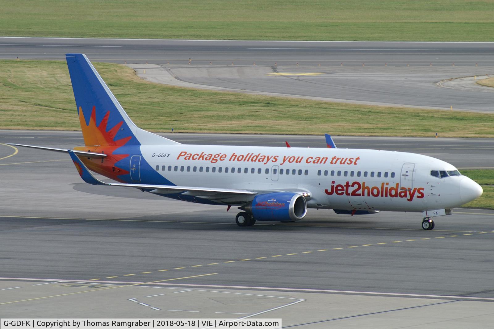 G-GDFK, 1998 Boeing 737-36N C/N 28572, Jet2 Boeing 737-300