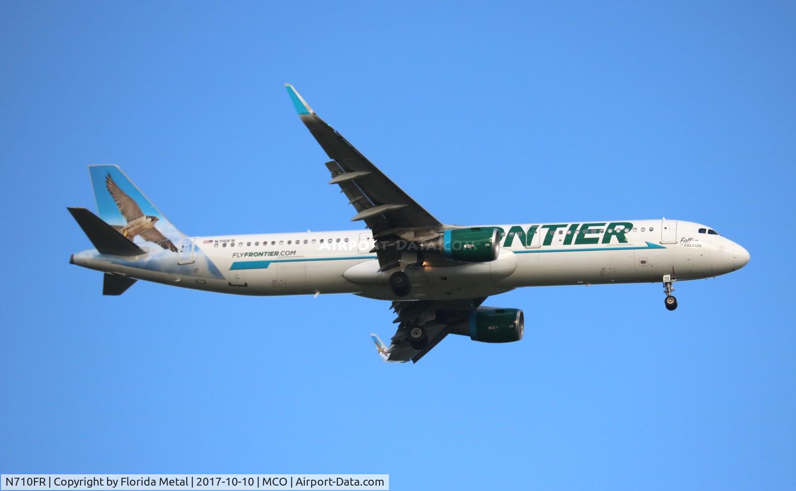 N710FR, 2016 Airbus A321-211 C/N 7179, Fallon the Falcon