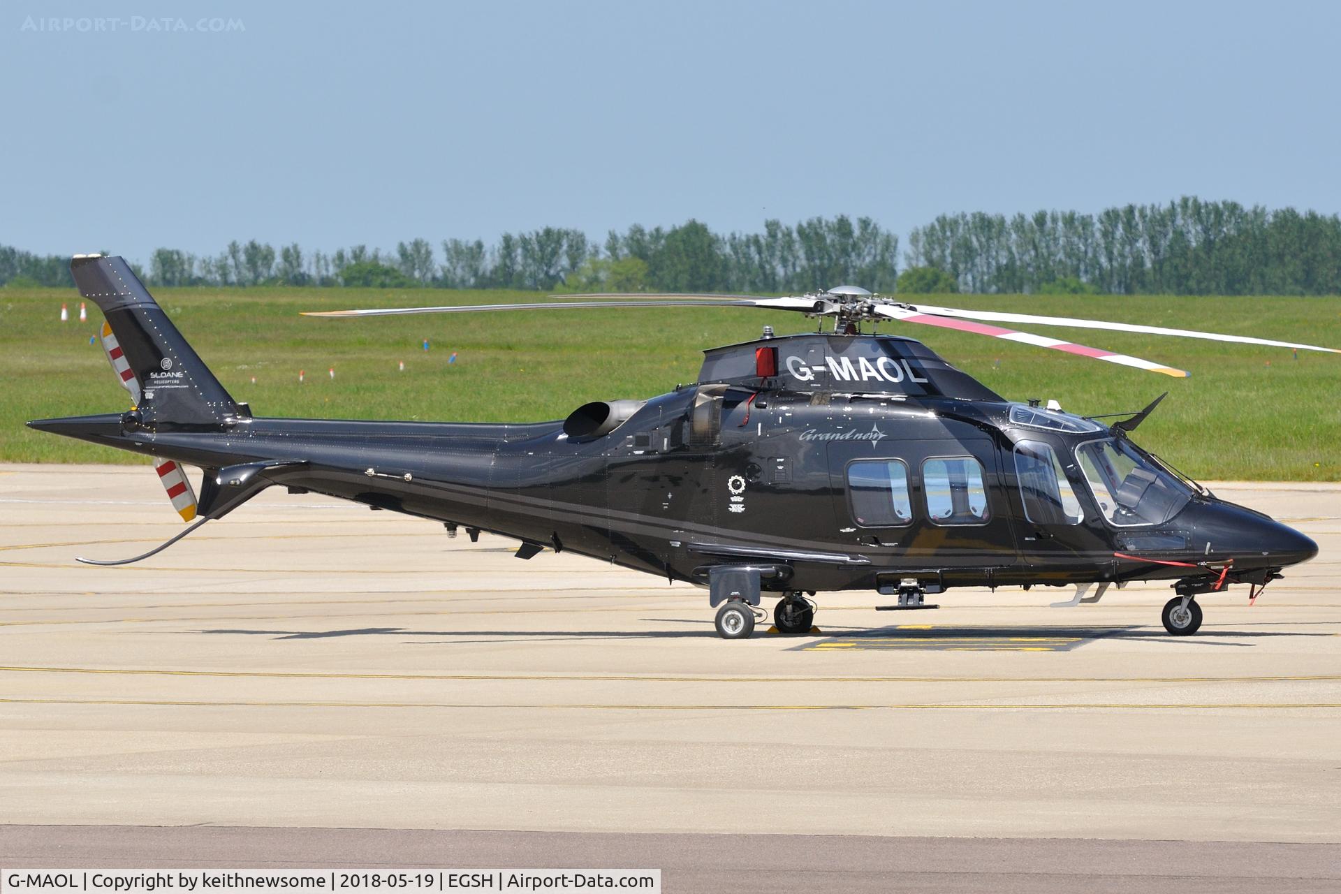 G-MAOL, 2012 AgustaWestland AW-109SP Grand New C/N 22271, Return Visitor.