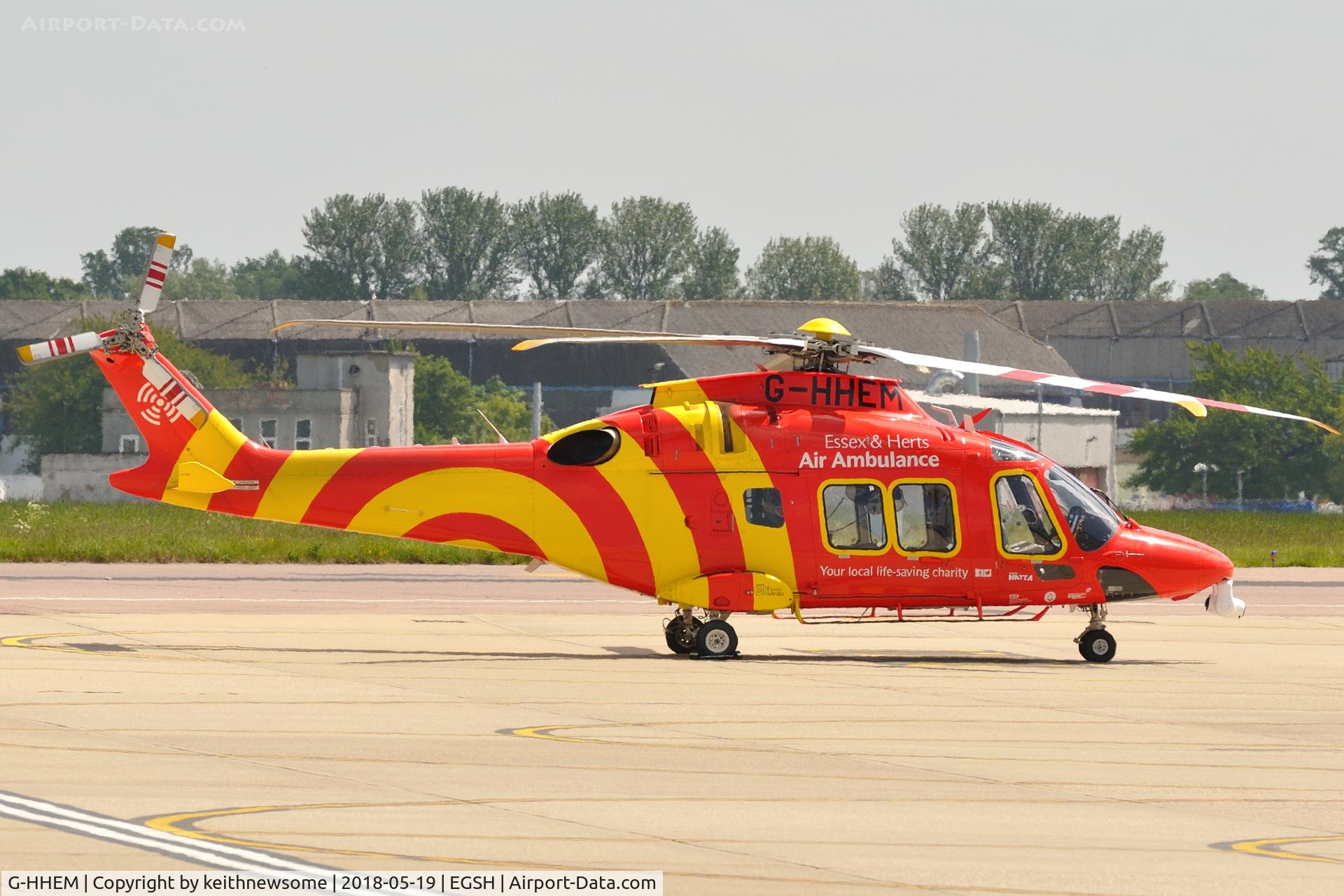 G-HHEM, 2017 Leonardo AW169 C/N 69049, Nice fuel stop visitor.
