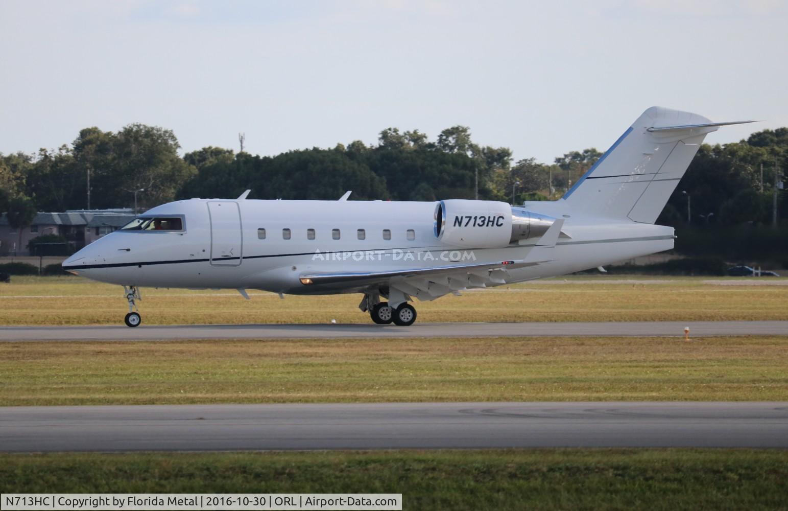 N713HC, 1996 Canadair Challenger 604 (CL-600-2B16) C/N 5308, Challenger 604