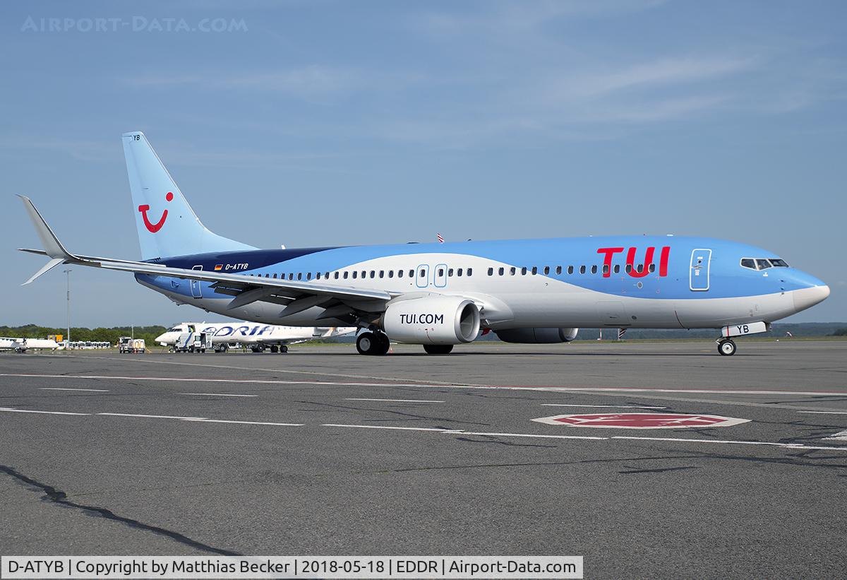 D-ATYB, 2013 Boeing 737-8K5 C/N 37257, D-ATYB