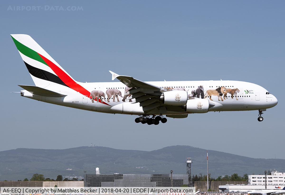 A6-EEQ, 2013 Airbus A380-861 C/N 141, A6-EEQ