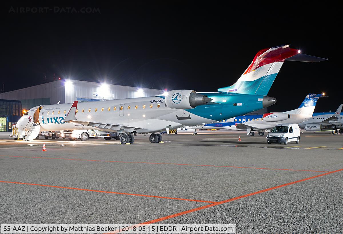 S5-AAZ, 2001 Canadair CRJ-700 (CL-600-2C10) Regional Jet C/N 10014, S5-AAZ