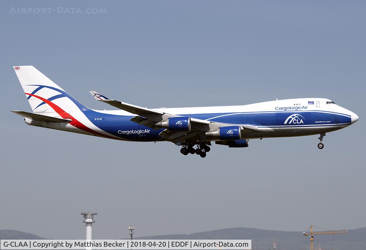 G-CLAA, 2004 Boeing 747-446F C/N 33749, G-CLAA