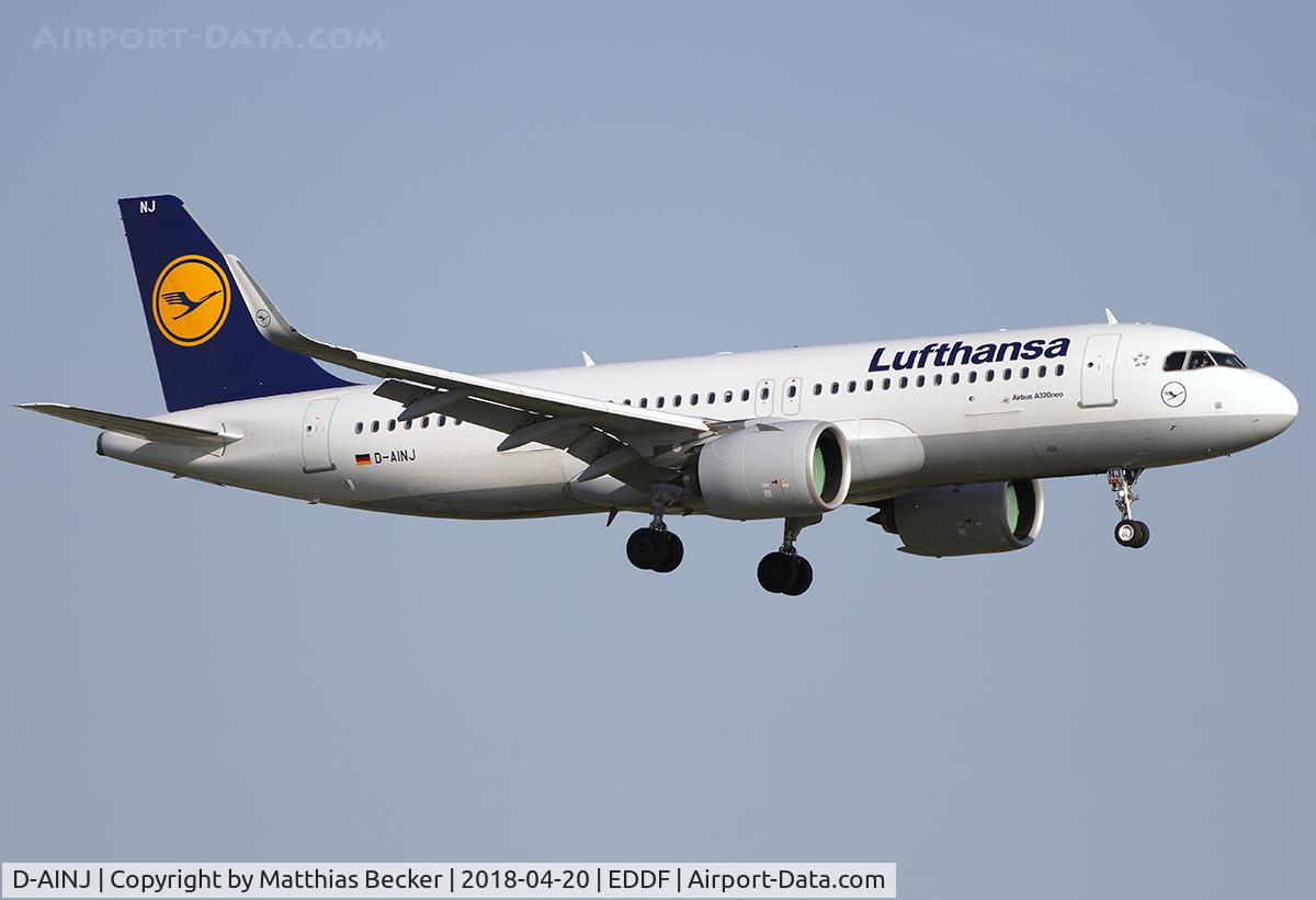 D-AINJ, 2017 Airbus A320-271N C/N 7735, D-AINJ