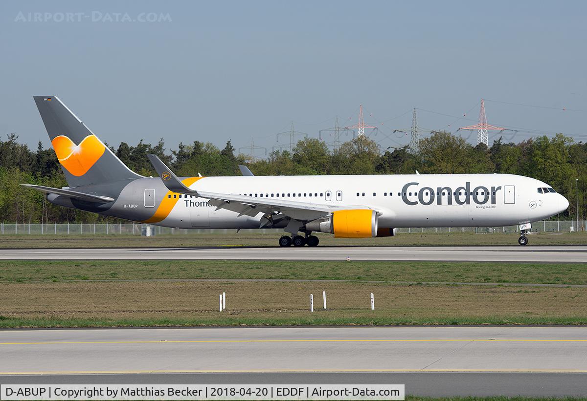 D-ABUP, 2001 Boeing 767-3Q8/ER C/N 30048, D-ABUP