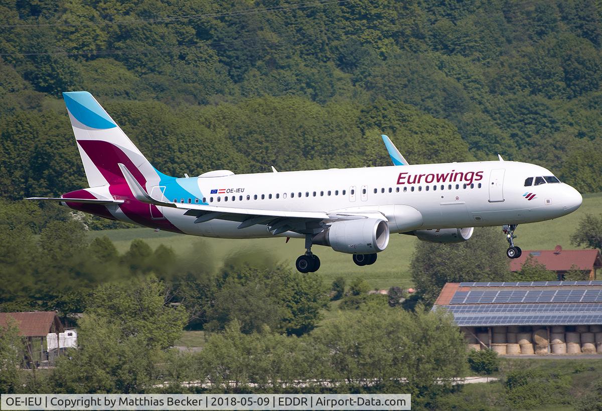 OE-IEU, 2016 Airbus A320-214 C/N 6953, OE-IEU