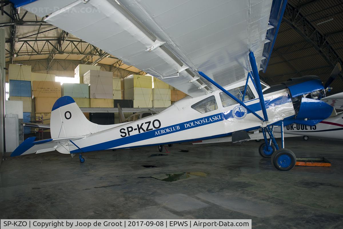 SP-KZO, PZL-Okecie PZL-101A Gawron C/N 96168, nice find in the Wroclaw hangar
