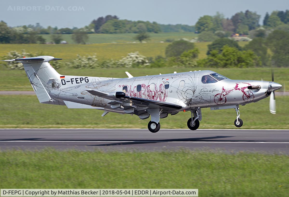 D-FEPG, 2011 Pilatus PC-12/47E C/N 1300, D-FEPG Leonardo da Vinci