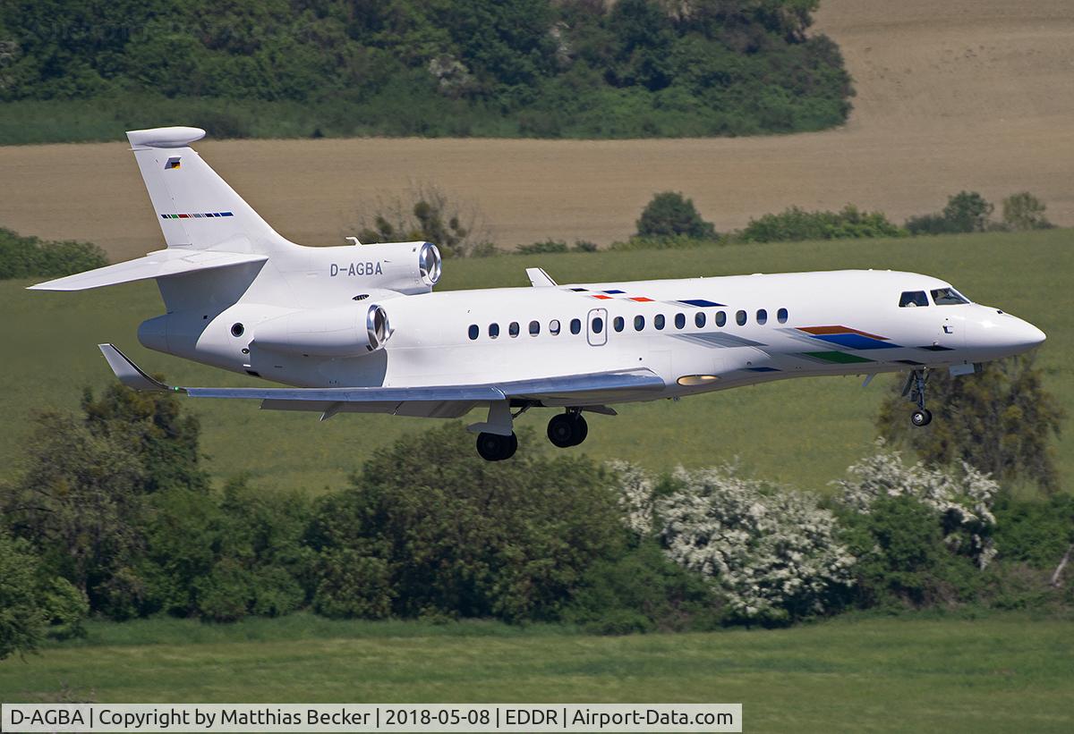 D-AGBA, 2016 Dassault Falcon 8X C/N 412, D-AGBA