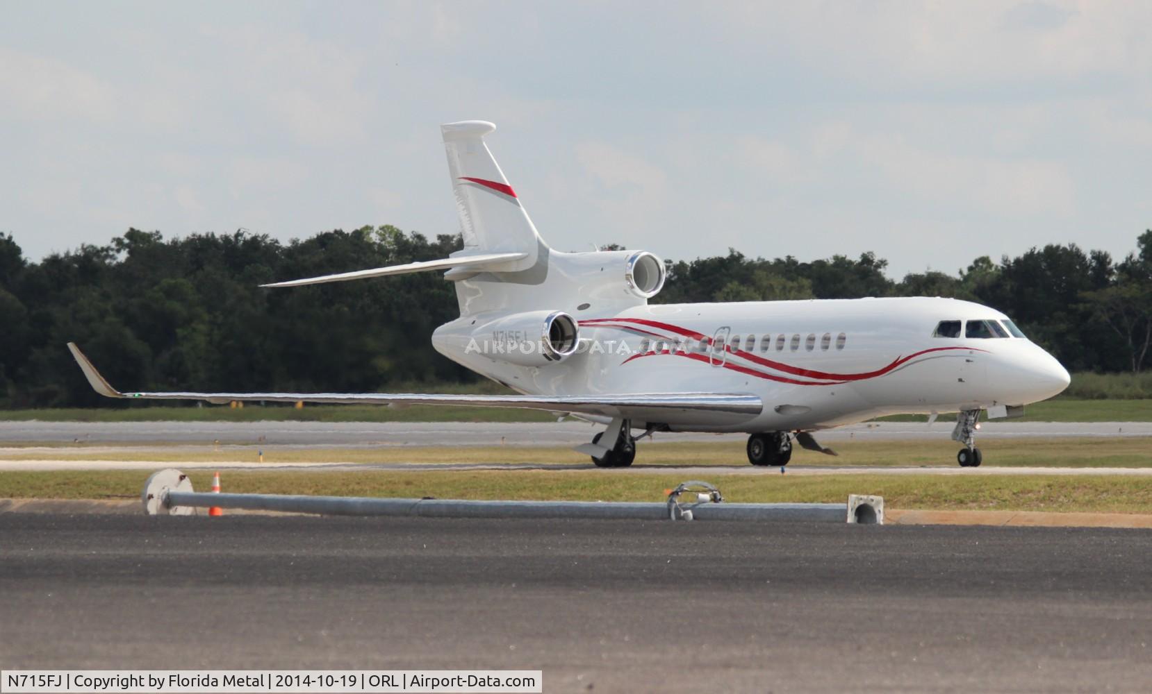 N715FJ, 2013 Dassault Falcon 7X C/N 215, Falcon 7X