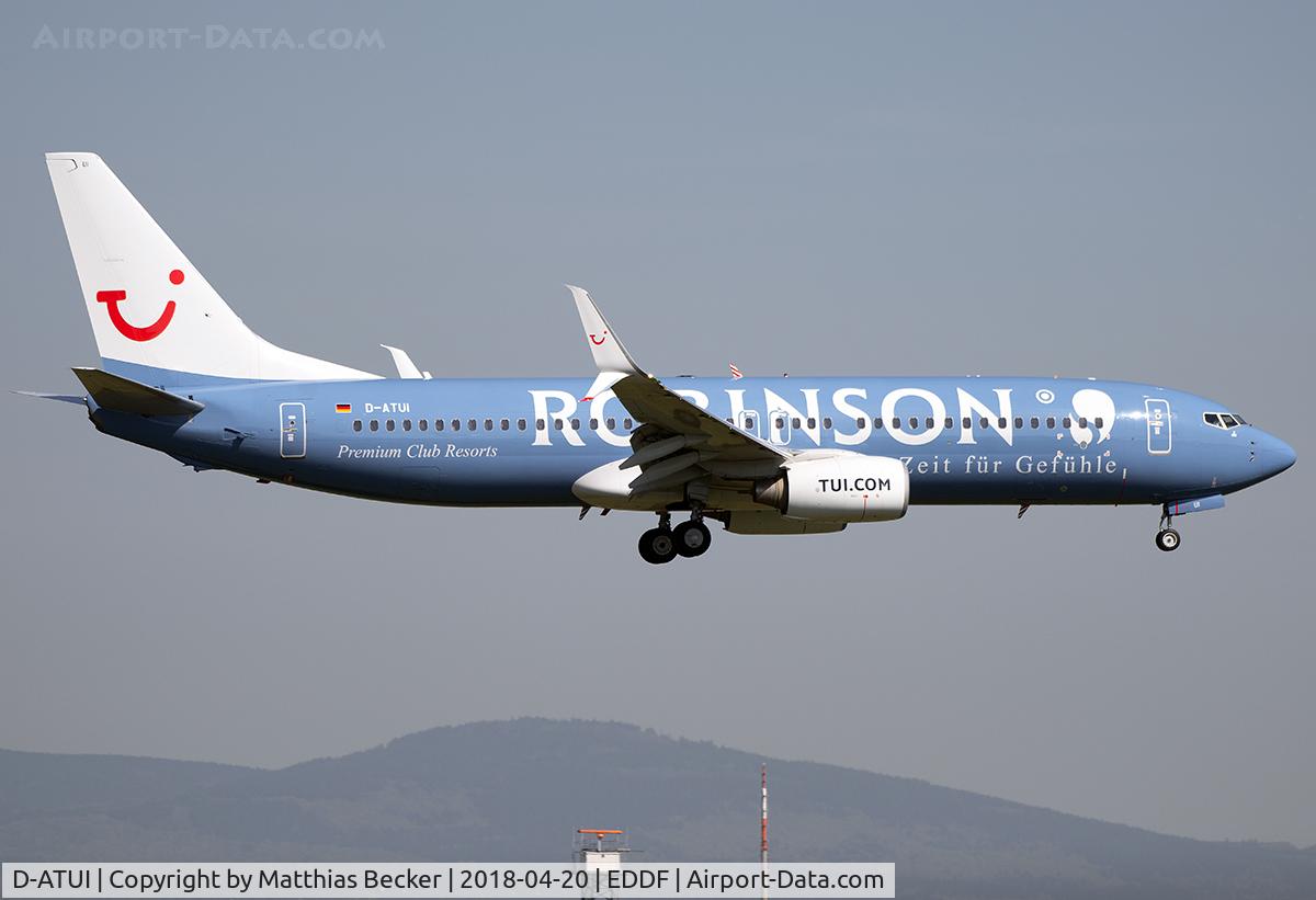 D-ATUI, 2011 Boeing 737-8K5 C/N 37252, D-ATUI