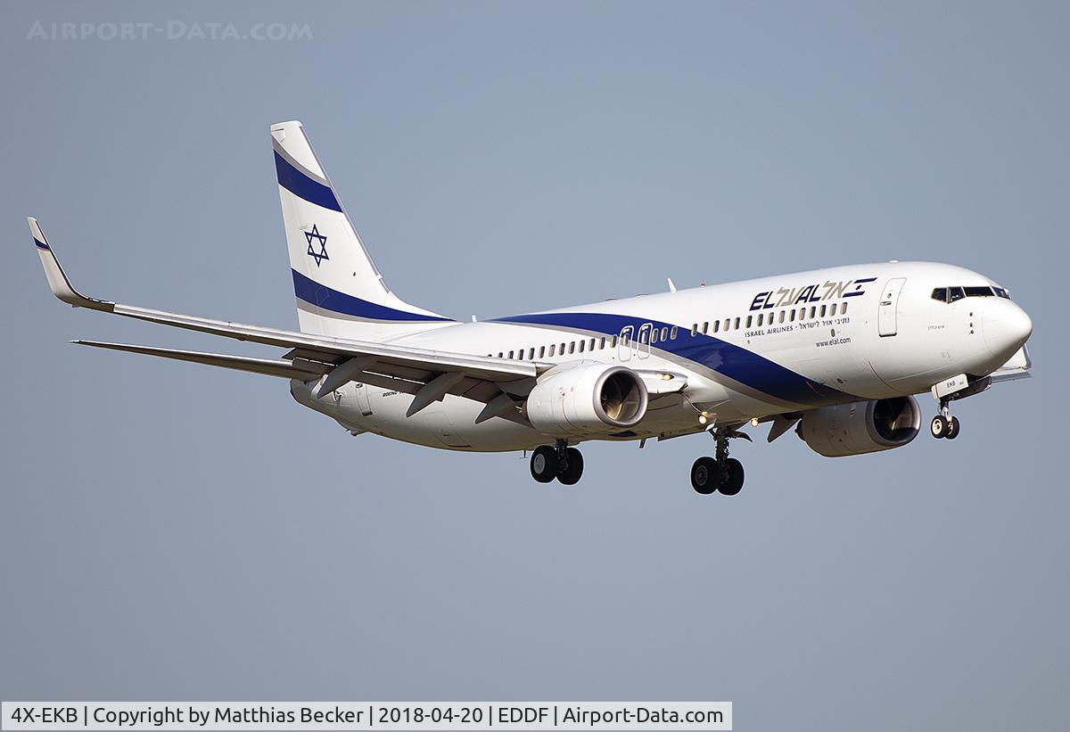 4X-EKB, 1999 Boeing 737-858 C/N 29958, 4X-EKB