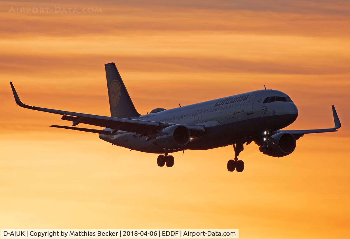 D-AIUK, 2015 Airbus A320-214 C/N 6423, D-AIUK