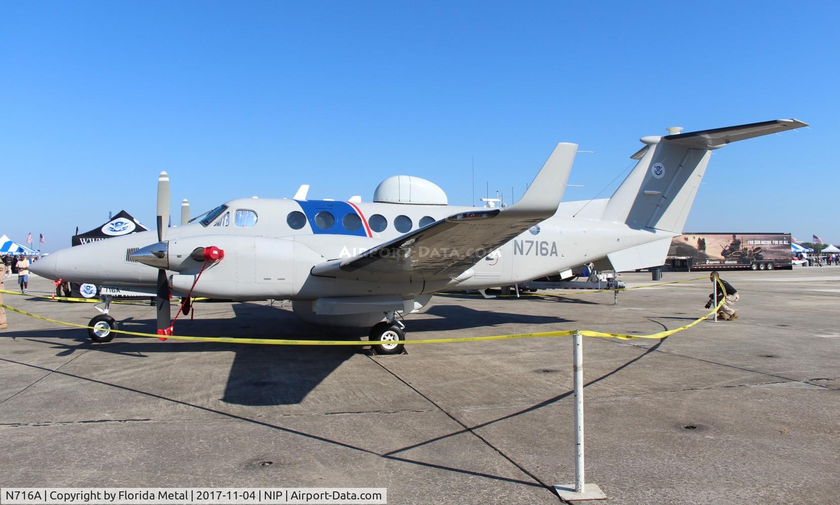 N716A, Hawker Beechcraft Corp B300C King Air C/N FM-38, DHS King Air