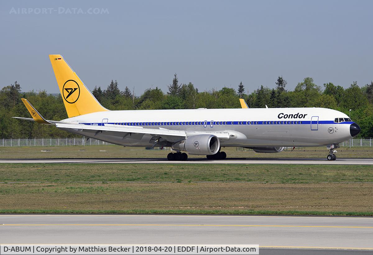 D-ABUM, 1994 Boeing 767-31B C/N 25170, D-ABUM
