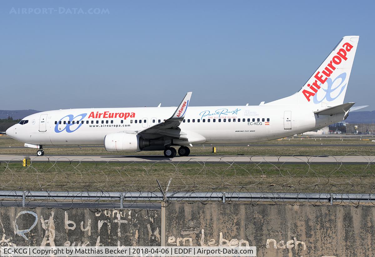EC-KCG, 2007 Boeing 737-85P C/N 33981, EC-KCG