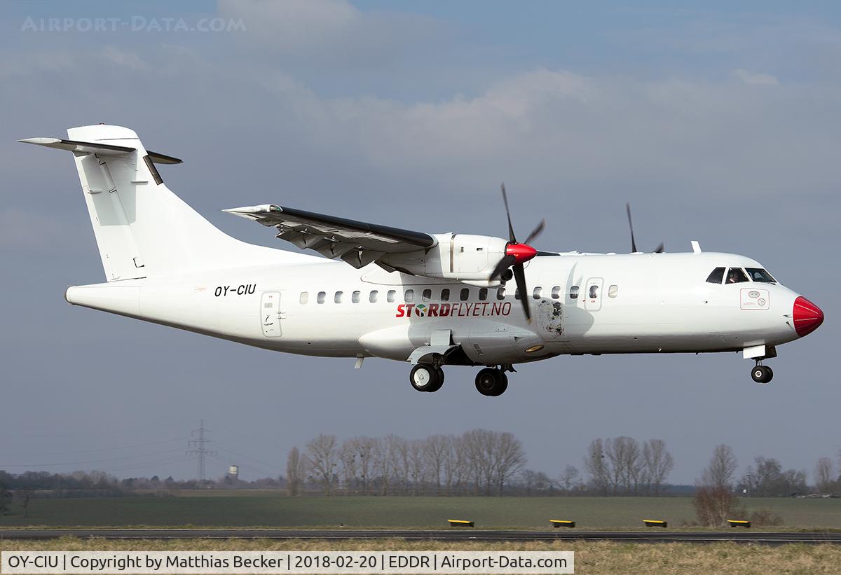 OY-CIU, 1988 ATR 42-312 C/N 112, OY-CIU