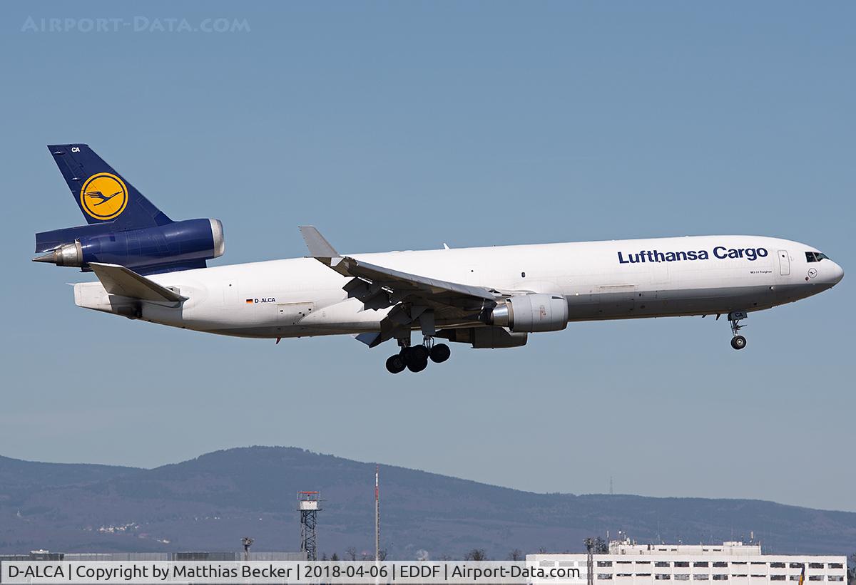 D-ALCA, 1998 McDonnell Douglas MD-11F C/N 48781, D-ALCA