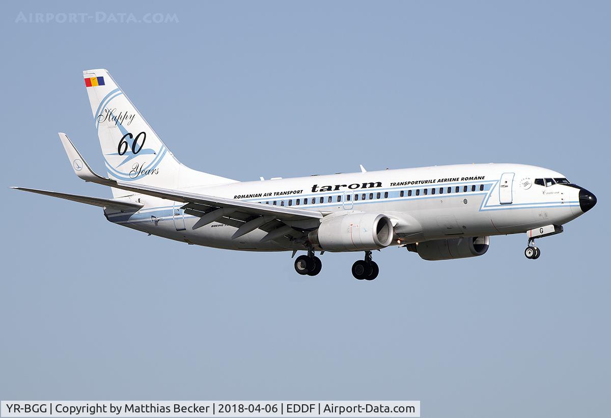YR-BGG, 2001 Boeing 737-78J C/N 28442, YR-BGG