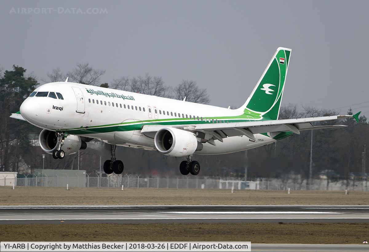 YI-ARB, 2012 Airbus A320-214 C/N 5290, YI-ARB