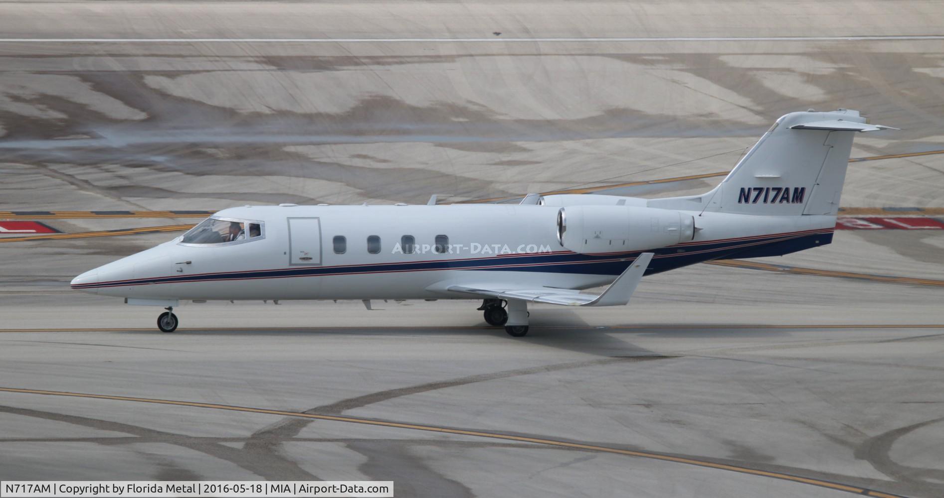 N717AM, 1984 Gates Learjet 55 C/N 100, Lear 55