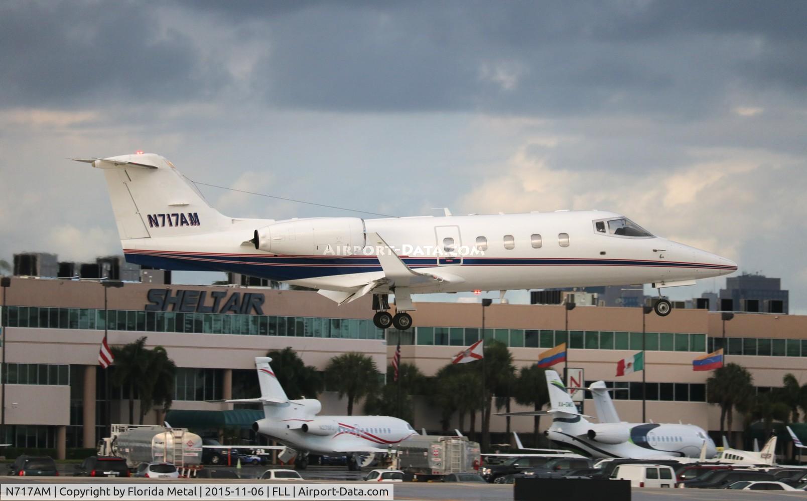 N717AM, 1984 Gates Learjet 55 C/N 100, Lear 55