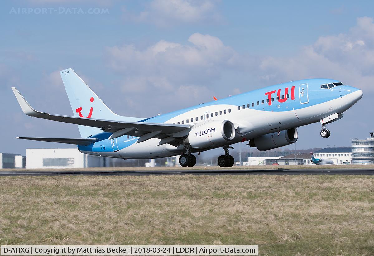 D-AHXG, 2008 Boeing 737-7K5 C/N 35140, D-AHXG