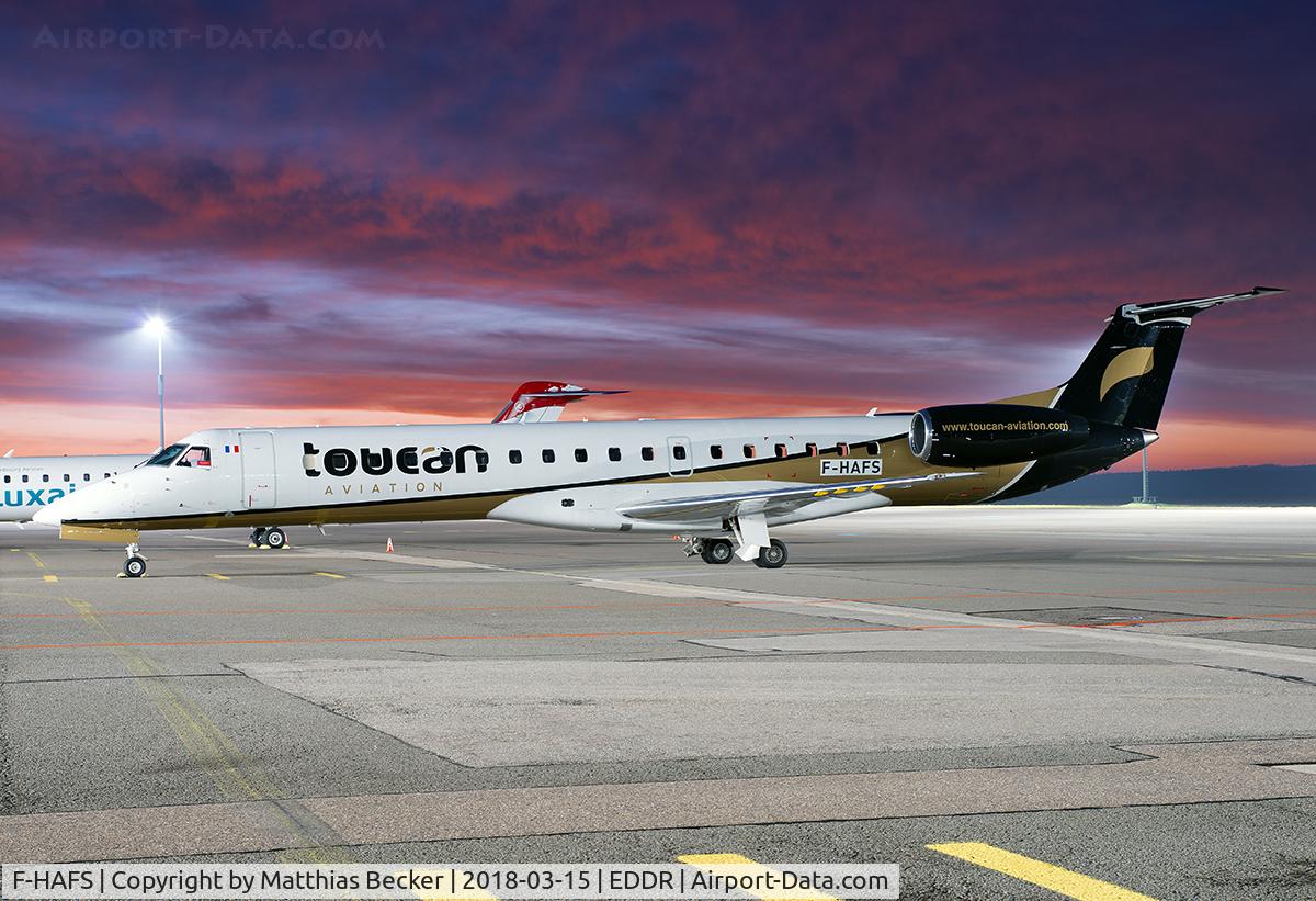 F-HAFS, 1999 Embraer EMB-145EU (ERJ-145EU) C/N 145177, F-HAFS