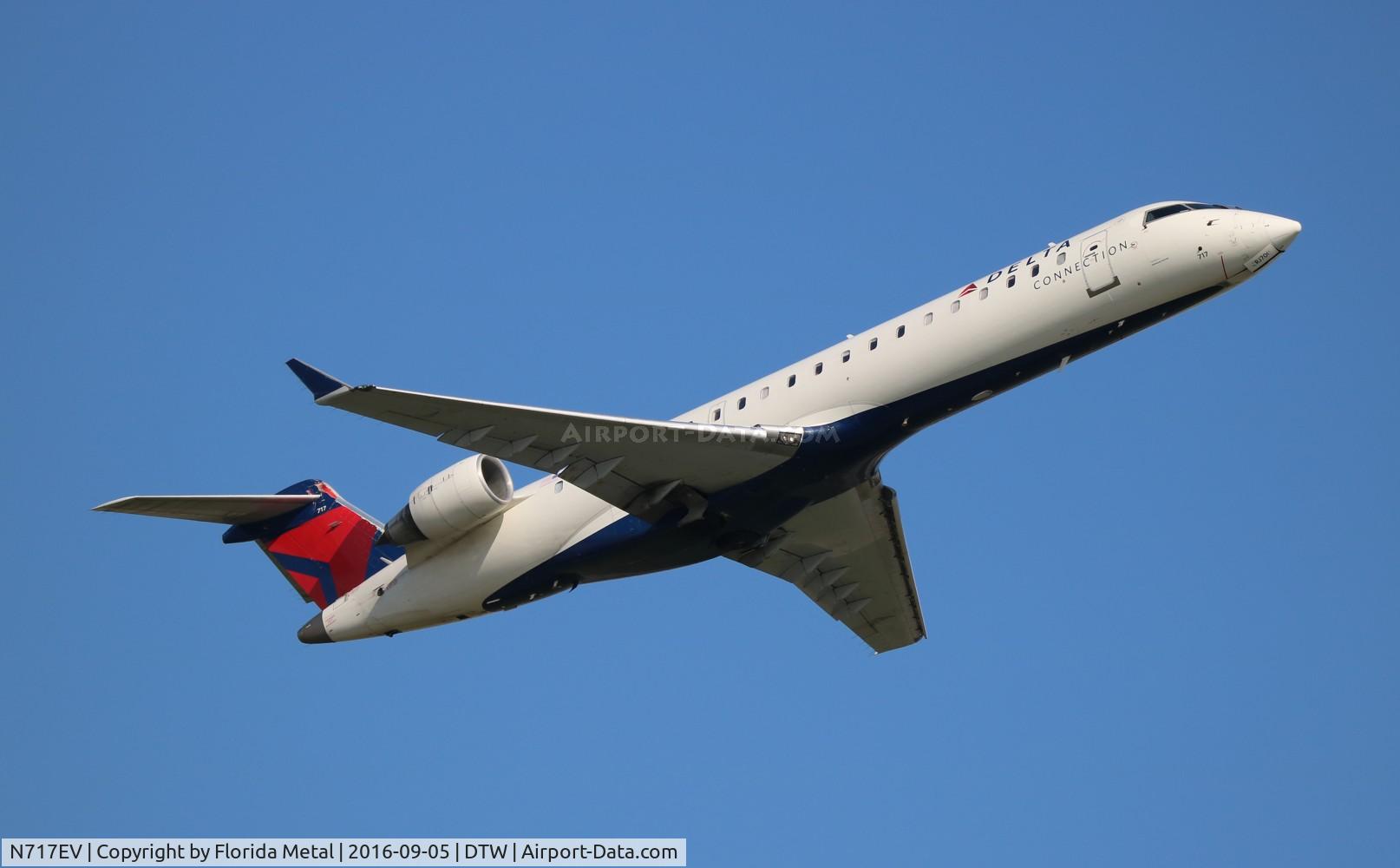 N717EV, 2003 Bombardier CRJ-701 (CL-600-2C10) Regional Jet C/N 10088, Delta Connection