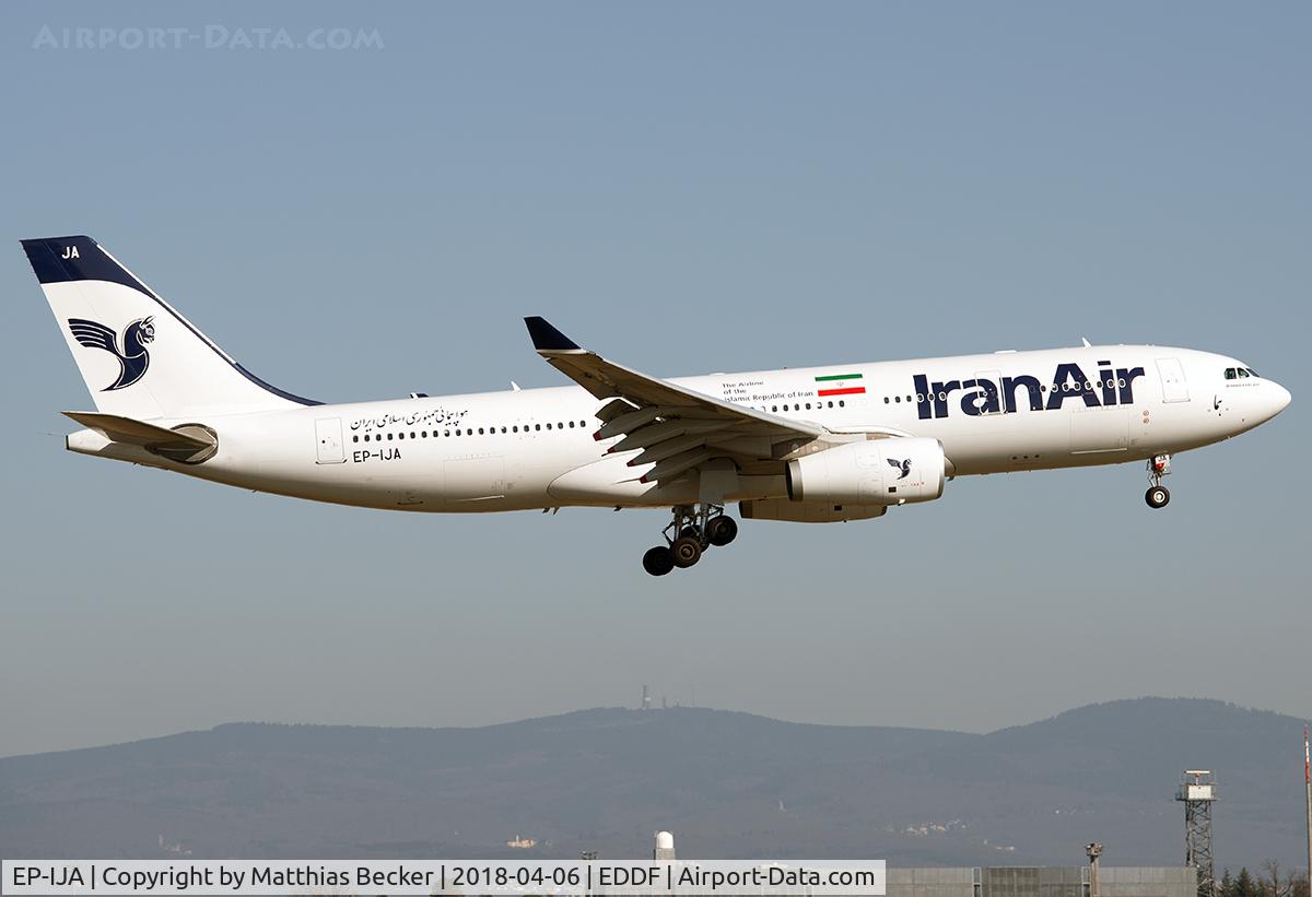 EP-IJA, 2014 Airbus A330-243 C/N 1540, EP-IJA